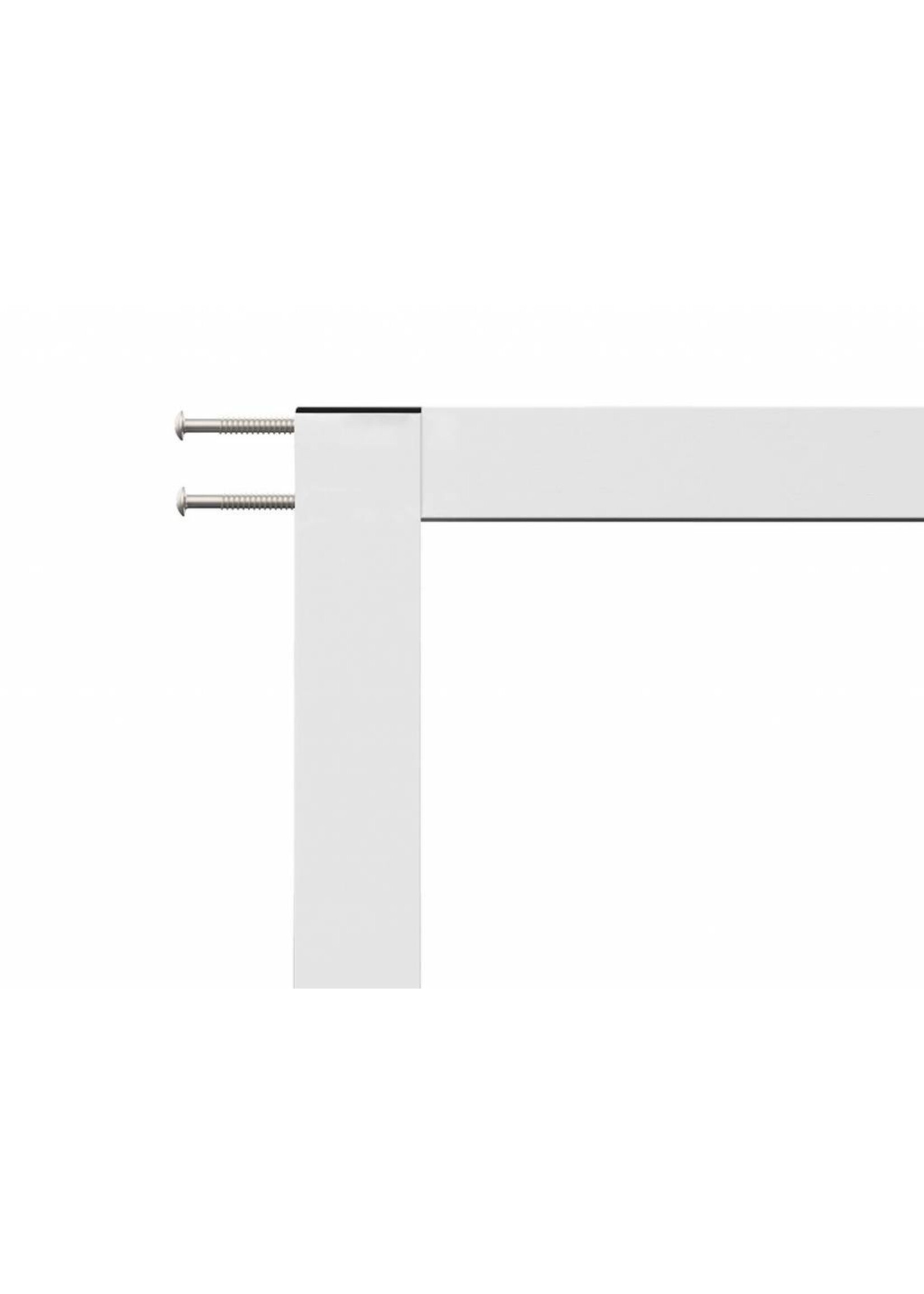 Fliegengitter Fensterbausatz Master SLIM 80x100cm weiss 100695301-VH