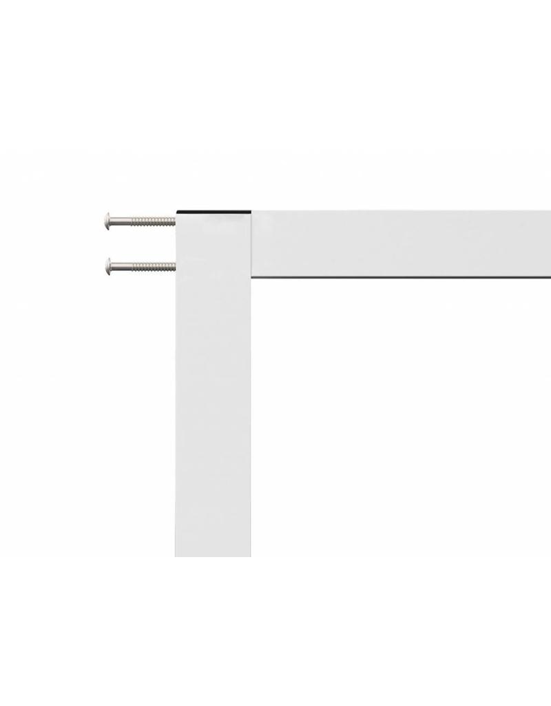 Fliegengitter Fensterbausatz Master SLIM 80x100cm weiss 100695301-VH