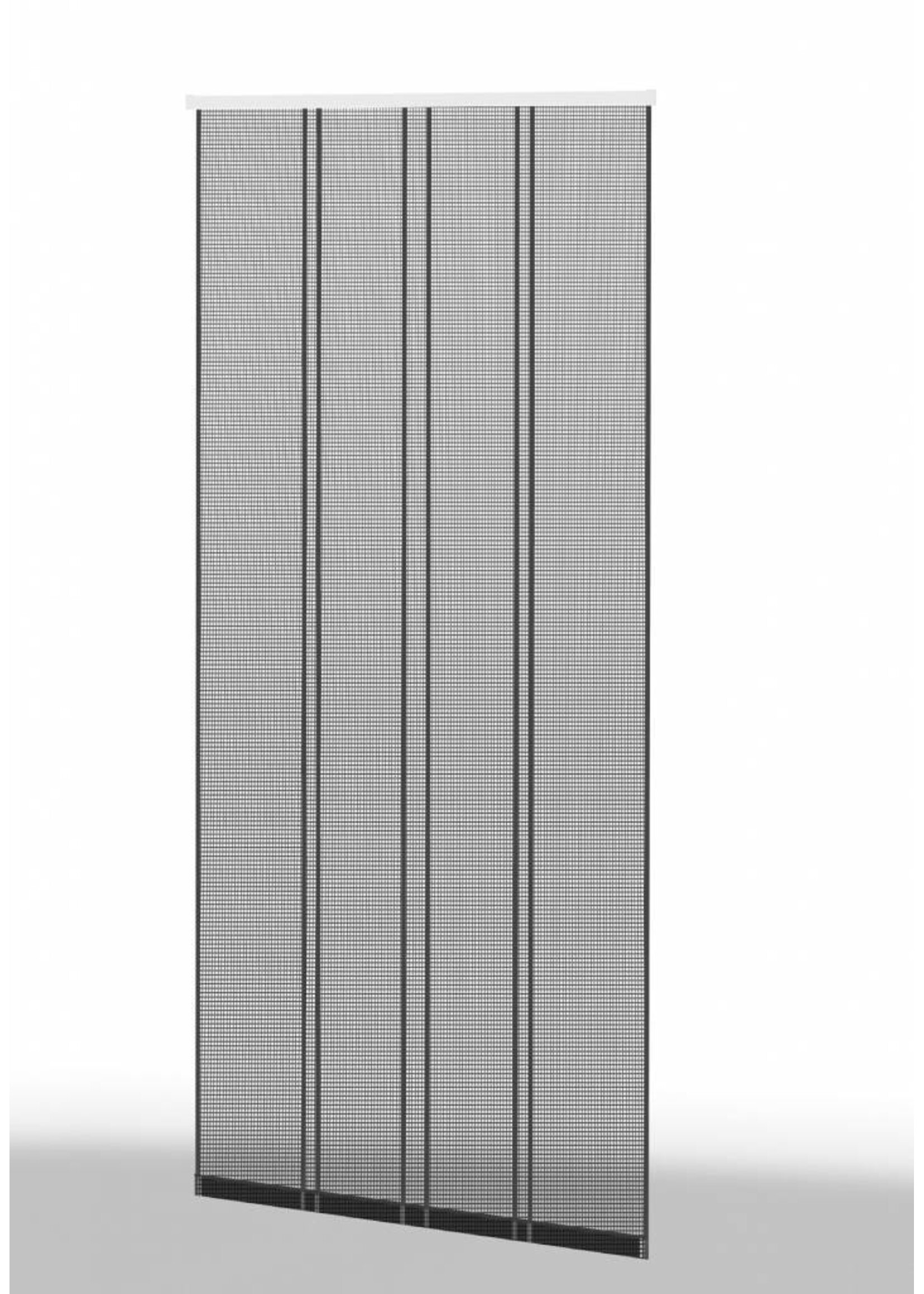 Klemm Lamellenvorhang 100x220cm Profil anthrazit Lamelle anthrazit 101430107-VH