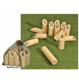 HI 66144 Finn Kubb Outdoor Spiel Geschicklichkeitsspiel aus Holz