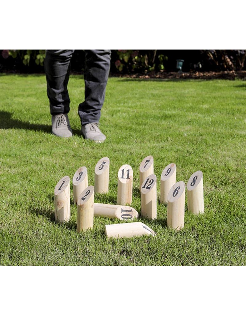 HI 66144 Finn Kubb Outdoor Spiel Geschicklichkeitsspiel aus Holz