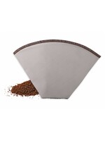 Weis 18954 Kaffee Dauerfilter Kaffeedauerfilter Edelstahl Gr. 4