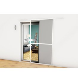 Fliegengitter Schiebetür Einzelelement 120x240cm weiss 101390101-VH