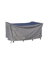 Schutzhülle Abdeckung für Sitzgruppen 185x125x85cm eckig anthrazit 61048