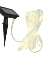 Solar Lichtschlauch Lichterschlauch 50LEDs warmweiss für aussen 7m lang 70288
