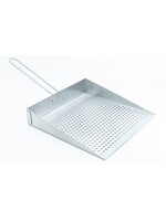 Hecht International 204270119-HE Edelstahl Grillplatte mit abnehmbarem Griff