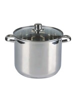 Westerholt 1955 Edelstahl Universal Kochtopf Topf 20Ltr. Glasdeckel