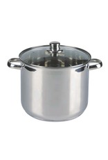 Westerholt 1955 Edelstahl Universal Kochtopf Topf 20Ltr. Glasdeckel