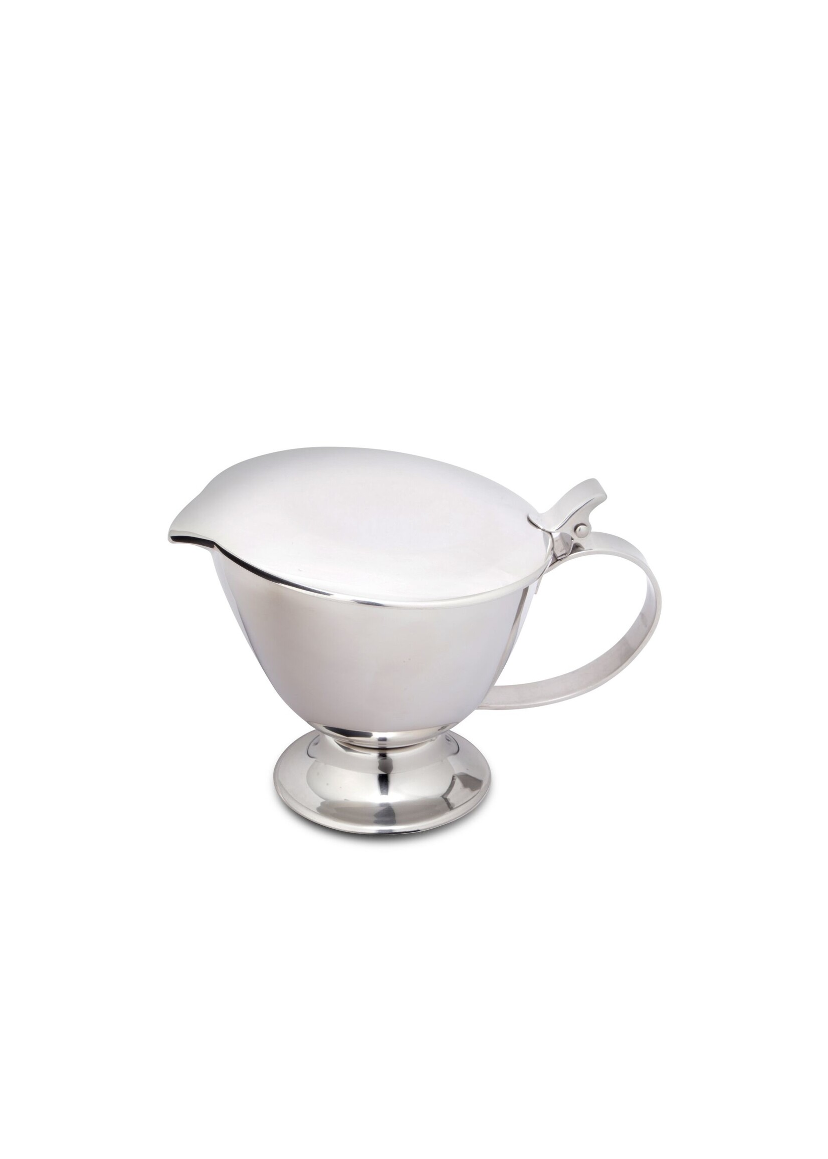 Weis 15880 Edelstahl Sauciere mit Deckel 450ml