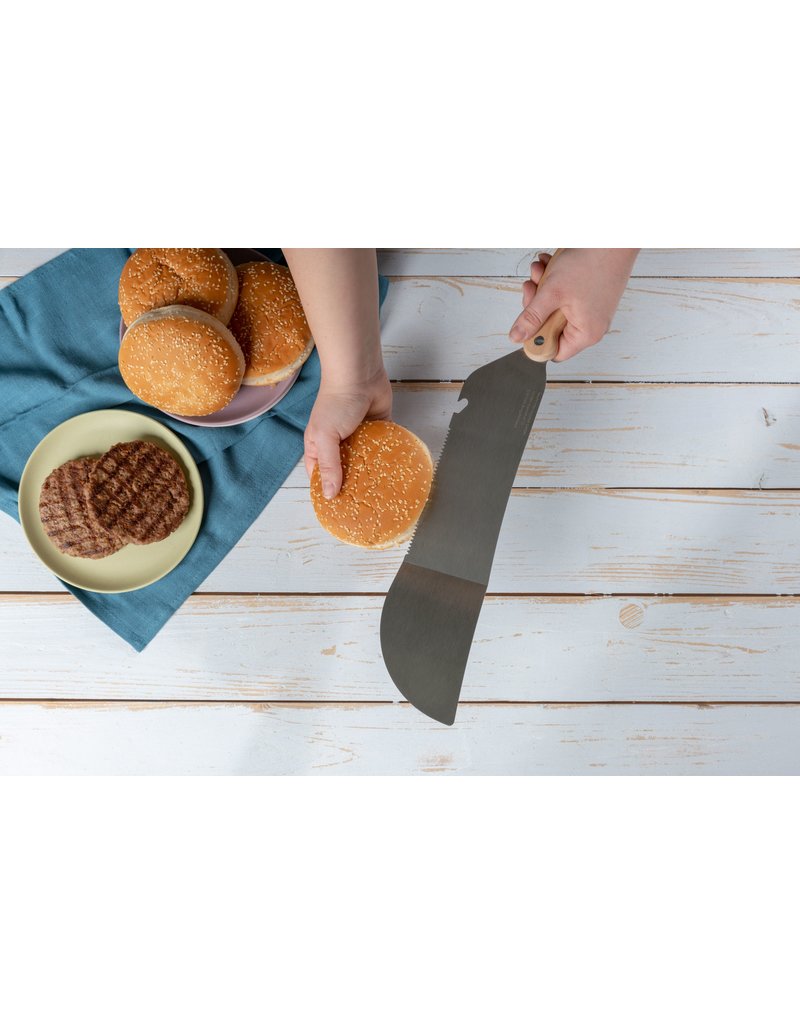 Grill Machete Messer Wender mit Holzgriff 204150119-HE