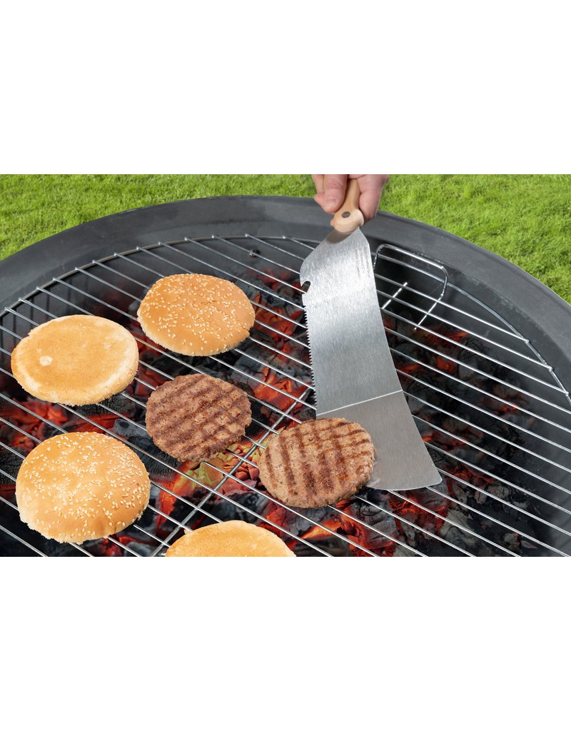Grill Machete Messer Wender mit Holzgriff 204150119-HE