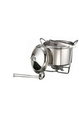 HI 16180 Feuerzangen Bowle Set mit Schöpfkelle Zuckerhutablage