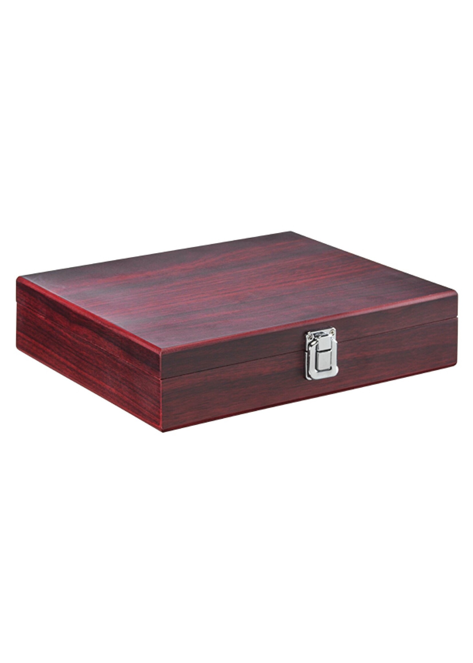 HI 16258 Wein Set 10tlg mit Hebel Korkenzieher in Holzkassette