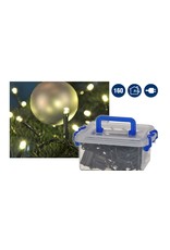 HI 76595 LED Lichterkette 160tlg warmweiss 16m Timer für aussen