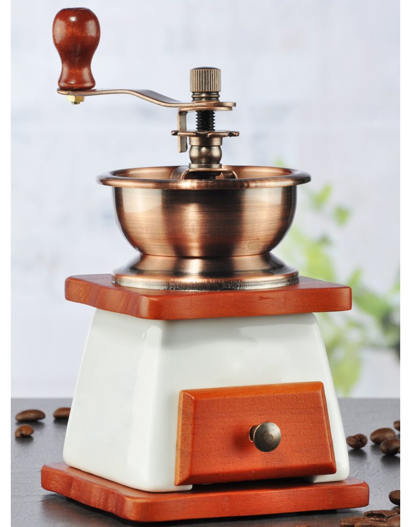 Kaffeemühle mit Keramik-Kegelmahlwerk Mahlgrad einstellbar 14053