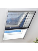 Insektenschutz Dachfenster Plissee 80x160cm weiss 101160201-VH