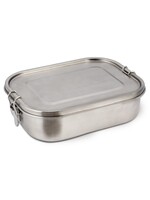 Weis 17312 Vesperdose Brotdose Lunchbox 1 Liter aus Edelstahl mit Steg