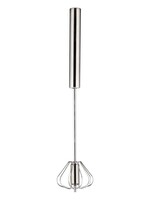 Weis 15149 Edelstahl Schneebesen Handquirl Quirl mit Getriebe 30cm