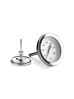 Weis 15300 Edelstahl Grillthermometer 55mm 50 bis 350 Grad