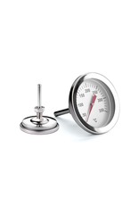 Weis 15300 Edelstahl Grillthermometer 55mm 50 bis 350 Grad