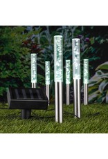 HI 70352 LED Solarlampen Bubbles 6er mit Farbwechsel 6er Set