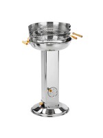HI 60178 Edelstahl Säulengrill Rundgrill
