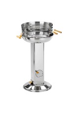 HI 60178 Edelstahl Säulengrill Rundgrill