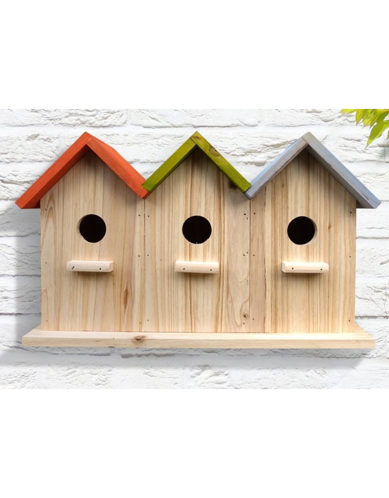 Westerholt 2518 Reihen Nisthaus Nistkasten 3er