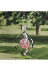 HI 70394 LED Solar Windspiel mit farbwechselnder Leuchtkugel