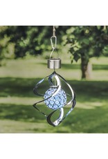 HI 70394 LED Solar Windspiel mit farbwechselnder Leuchtkugel