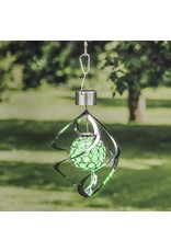 HI 70394 LED Solar Windspiel mit farbwechselnder Leuchtkugel