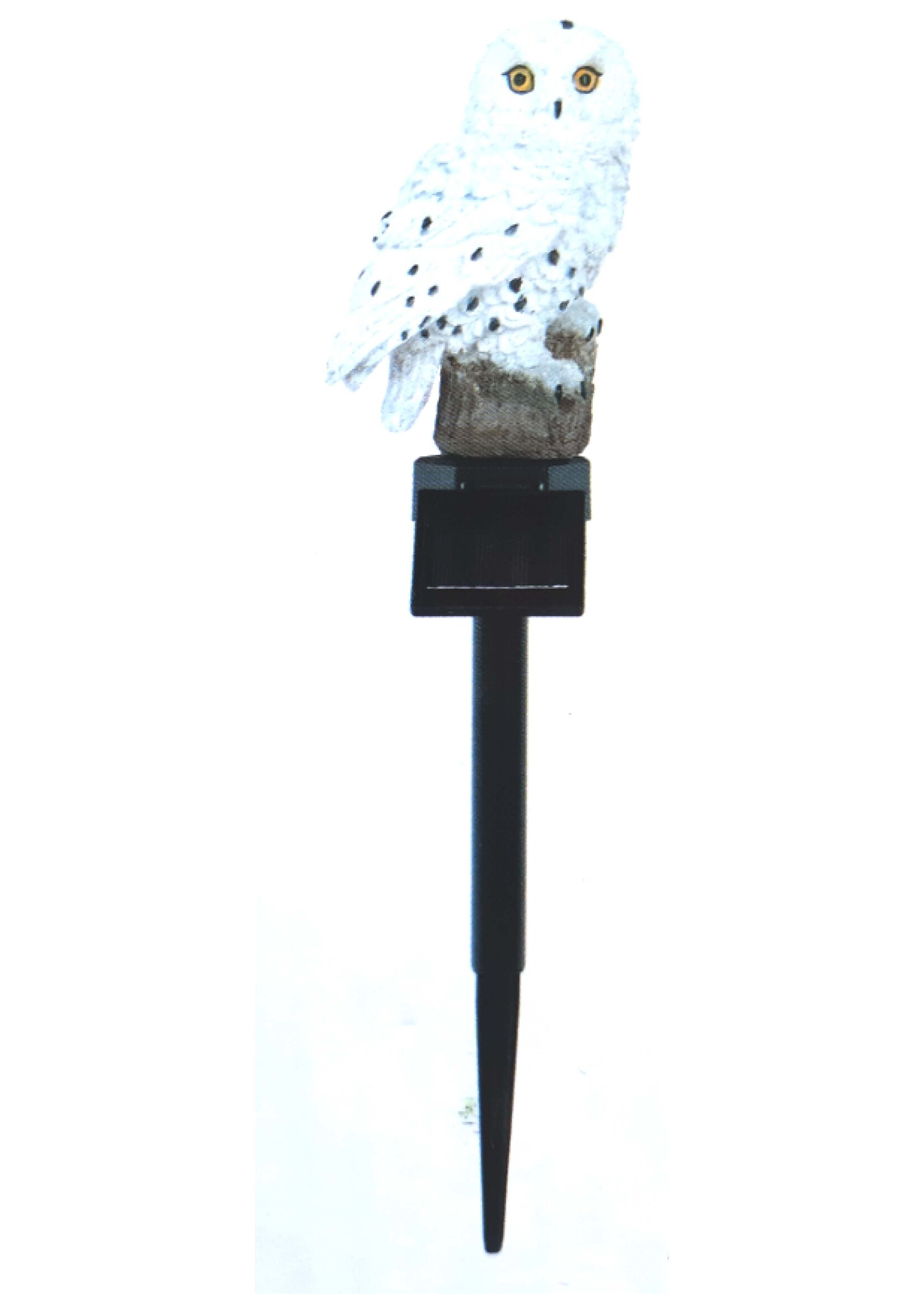 HI 70209 LED Solar Gartenstecker Eule