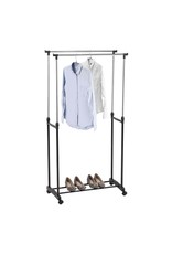 Westerholt 2559 Garderobenständer mit Doppelstange höhenverstellbar