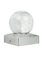 HI LED Solar Zaun Leuchte für Zaunpfeiler 10x10cm 12er Set 7040512