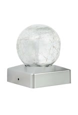 HI LED Solar Zaun Leuchte für Zaunpfeiler 10x10cm 12er Set 7040512