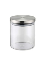 Weis 15941 Vorratsdose 600ml aus Borosilikatglas mit Edelstahldeckel