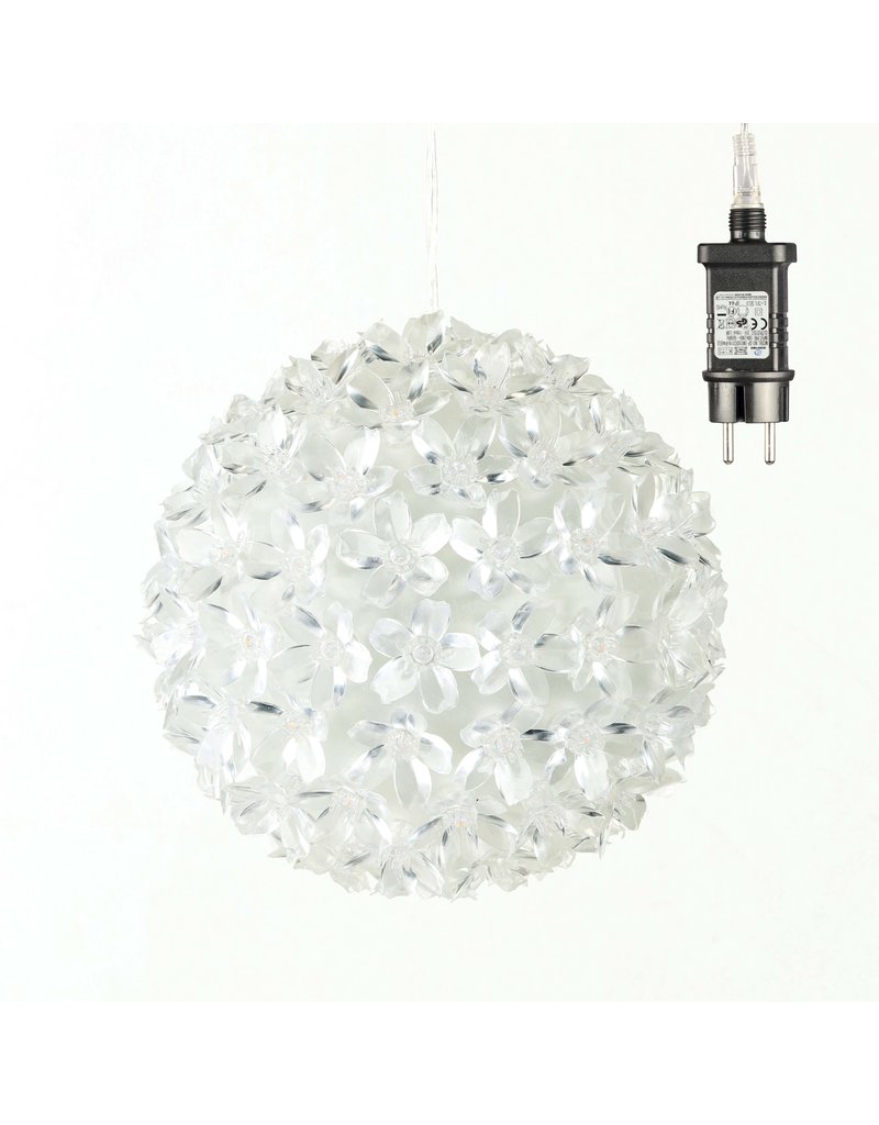 HI 75007 Lichterkugel 15cm mit 100 LEDs warmweiss