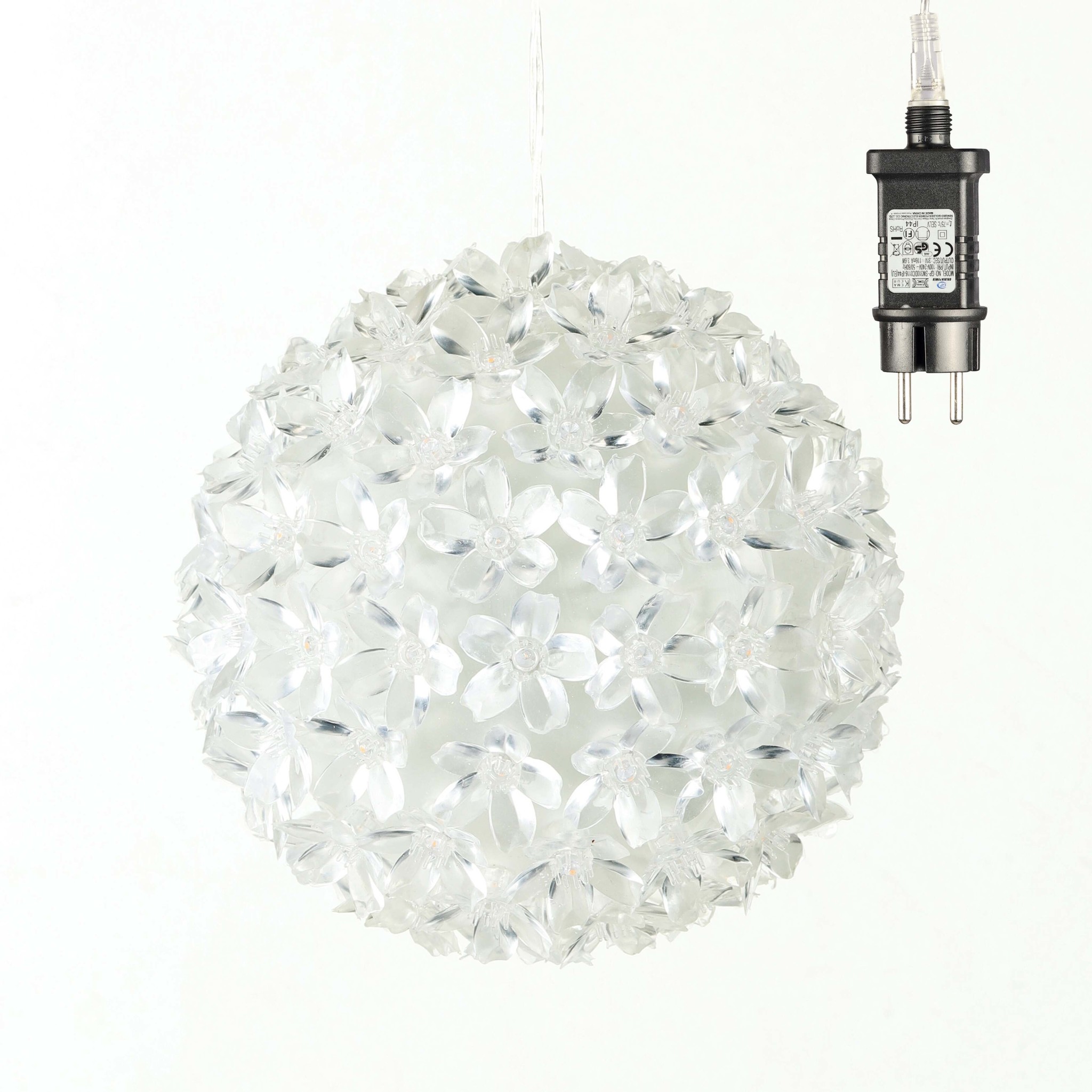 HI 75007 Lichterkugel 15cm LEDs - Erwin mit 100 Lücken warmweiss Versandhandel