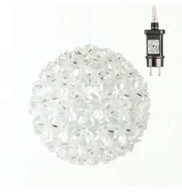 LED Kugel Lichterkugel 15cm mit 100 LEDs warmweiss 230V 75007