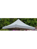 Ersatzdach für Westerholt Premium Faltpavillon 4x4m grau 2533