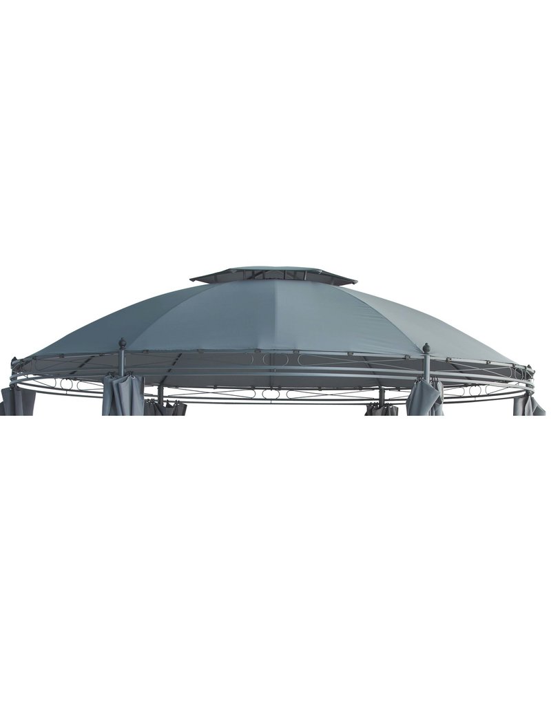 Ersatzdach für Westerholt Pavillon 350cm anthrazit 2248-02
