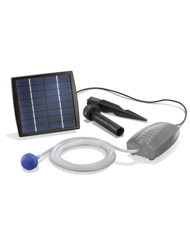 Esotec 101870 Solar Teichbelüfter mit Solarmodul und Pumpe