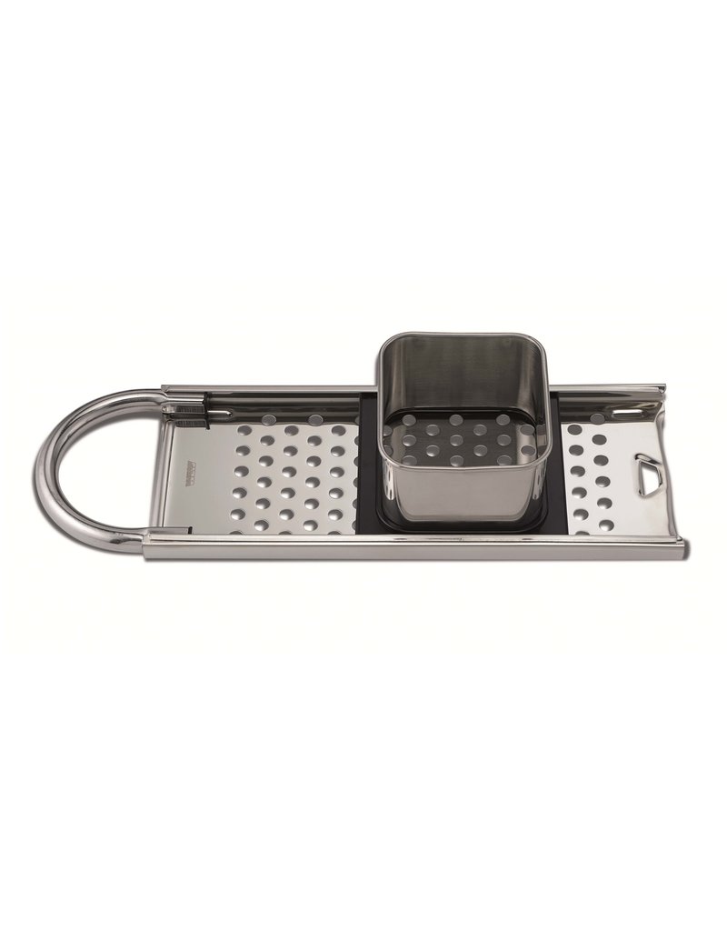 Weis 112007 Edelstahl Spätzlehobel 8mm Rundloch inkl. Rezept