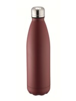 Weis 12976 Thermoflasche Isolierflasche Trinkflasche vakuumisoliert 500ml rot