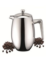 Weis 18908 Edelstahl Kaffeebereiter Pressfilterkanne brilliantpoliert 650ml