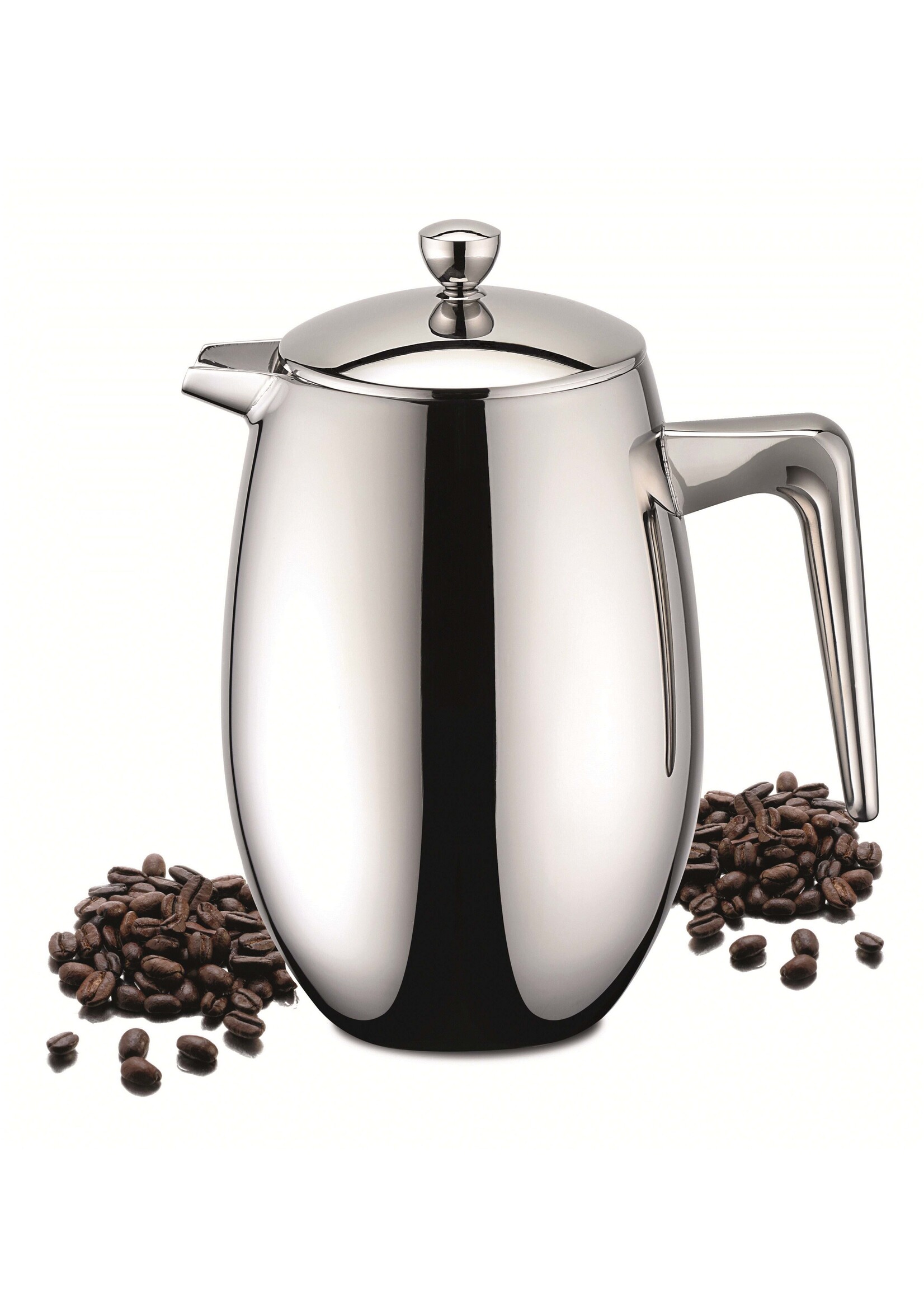 Weis 18908 Edelstahl Kaffeebereiter Pressfilterkanne brilliantpoliert 650ml