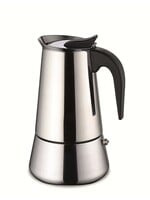 Weis 16976 Edelstahl Espressokocher 300ml für 6 Tassen