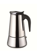 Weis 16976 Edelstahl Espressokocher 300ml für 6 Tassen