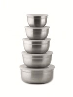 Weis 212202 Küchenschüssel Set 5tlg mit Aromaschutzdeckel