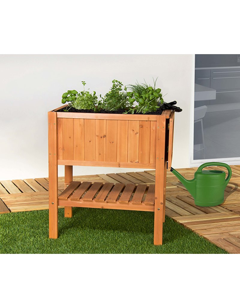 Hochbeet Beet FLORALIS aus Holz Höhe 80cm Inhalt 80 Liter 301220108-HE